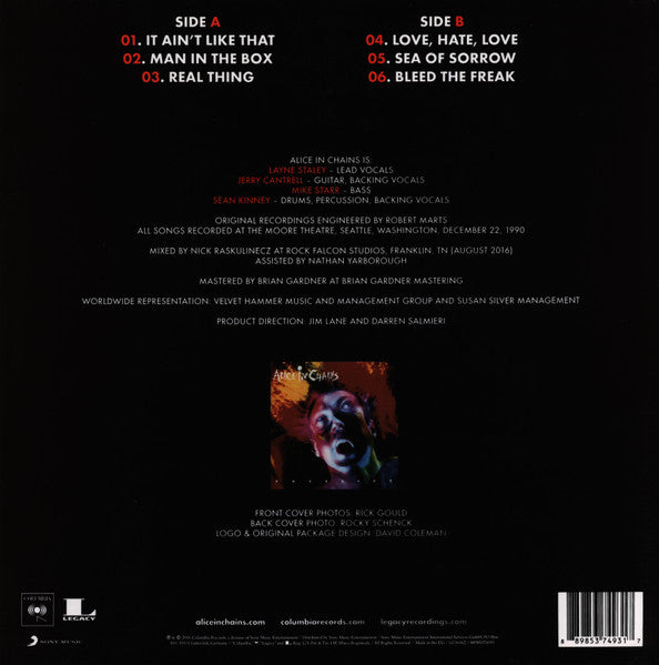 Alice in Chains - Live Facelift (unofficial)