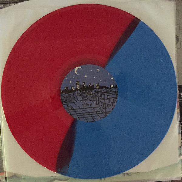 Less Than Jake – Hello Rockview (red and blue split) USED - NM/VG+
