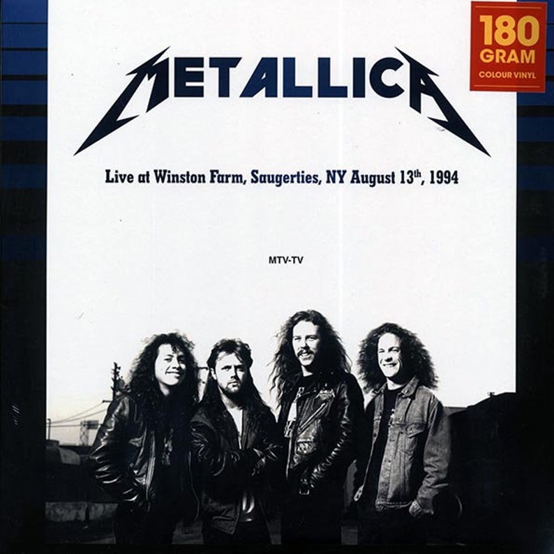 Metallica – Live At Winston Farm, Saugerties, NY August 13th, 1994