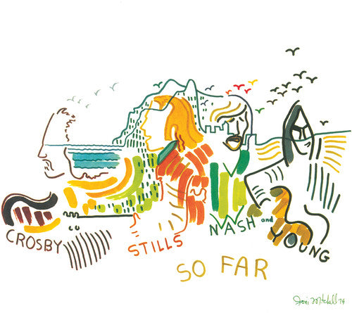 Crosby, Stills, Nash & Young – So Far - clear vinyl