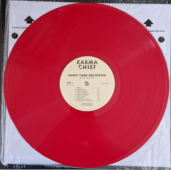 Ghost Funk Orchestra - Night Walker / Death Waltz - red/indie exclusive