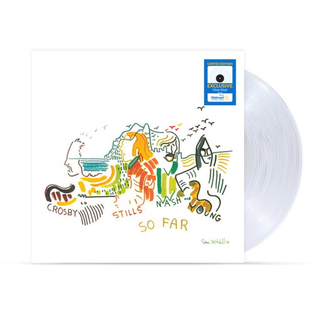 Crosby, Stills, Nash & Young – So Far - clear vinyl