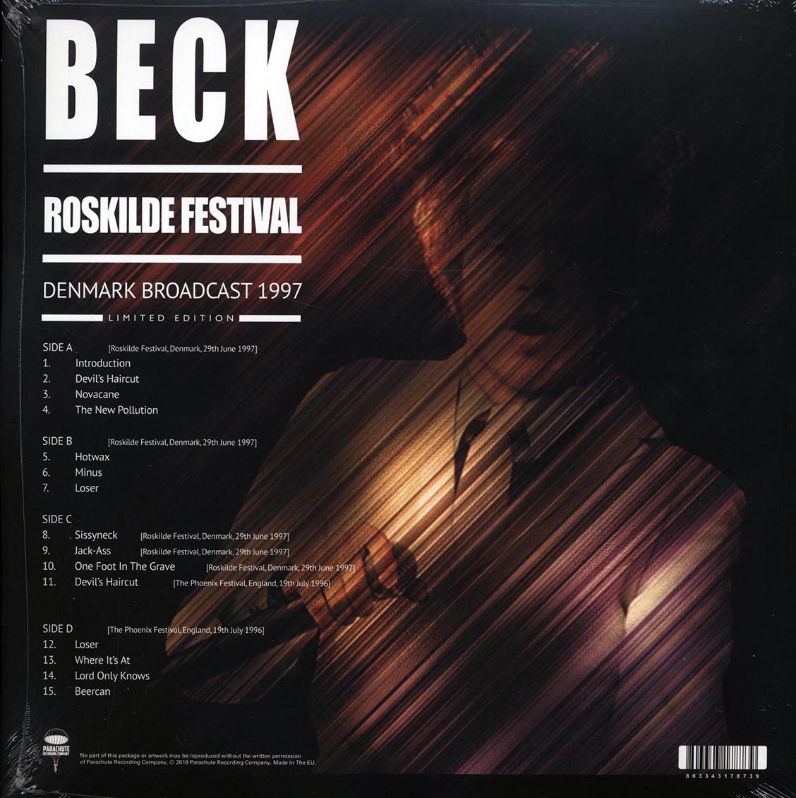 Beck – Roskilde Festival: Denmark Broadcast 1997
