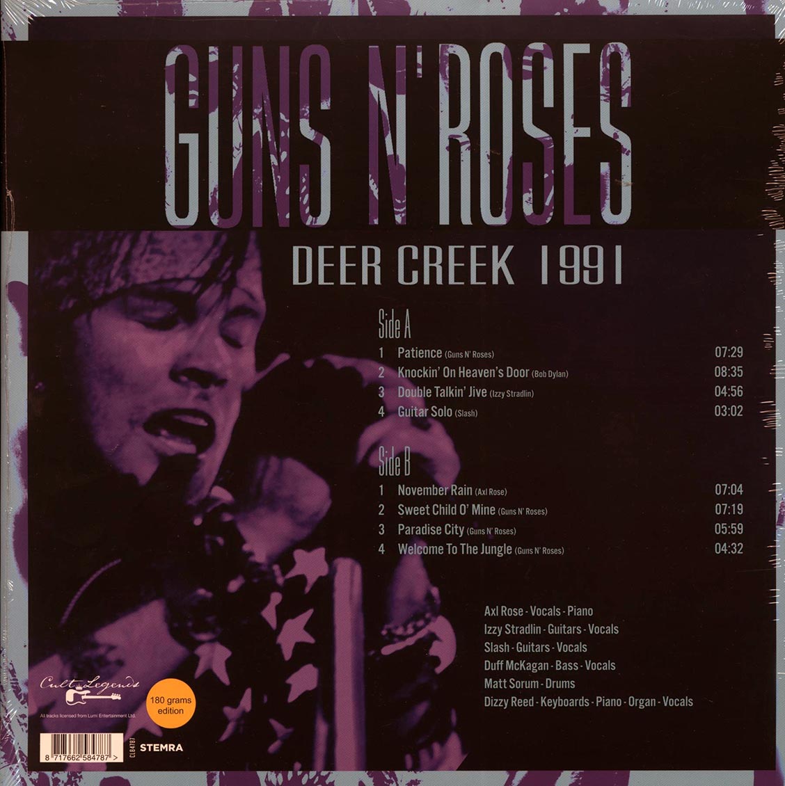Guns N' Roses – Deer Creek 1991: Noblesville, Indiana