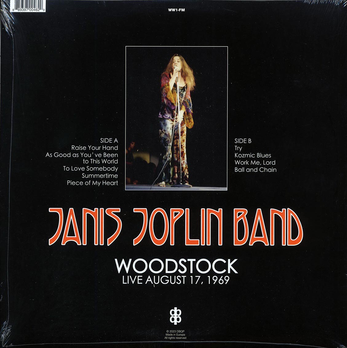Janis Joplin – Woodstock