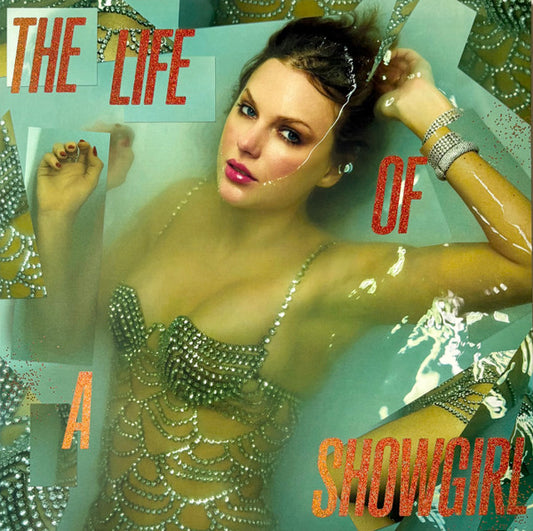 Taylor Swift – The Life Of A Showgirl (orange translucent glitter)
