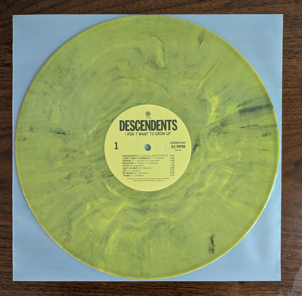 Descendents – I Don't Want To Grow Up (banana peel vinyl)