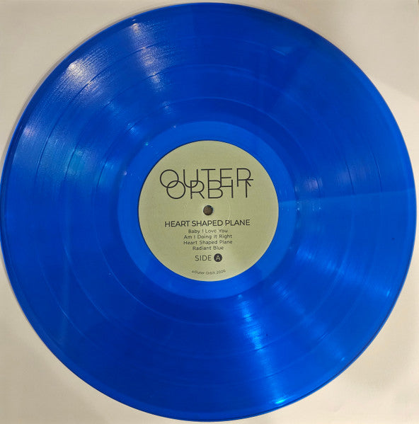 Outer Orbit – Heart Shaped Plane - blue - Heady Wax Fiends