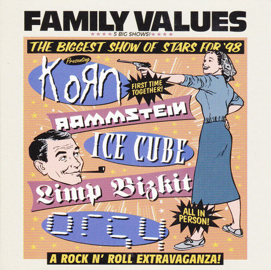 Family Values Tour '98 - 2xLP (unofficial)