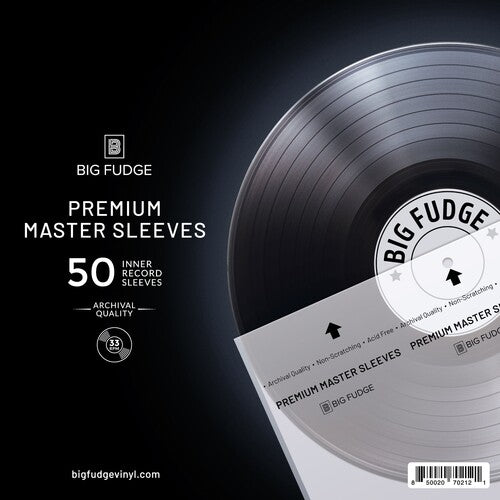12" Vinyl LP master inner sleeves - 50pack
