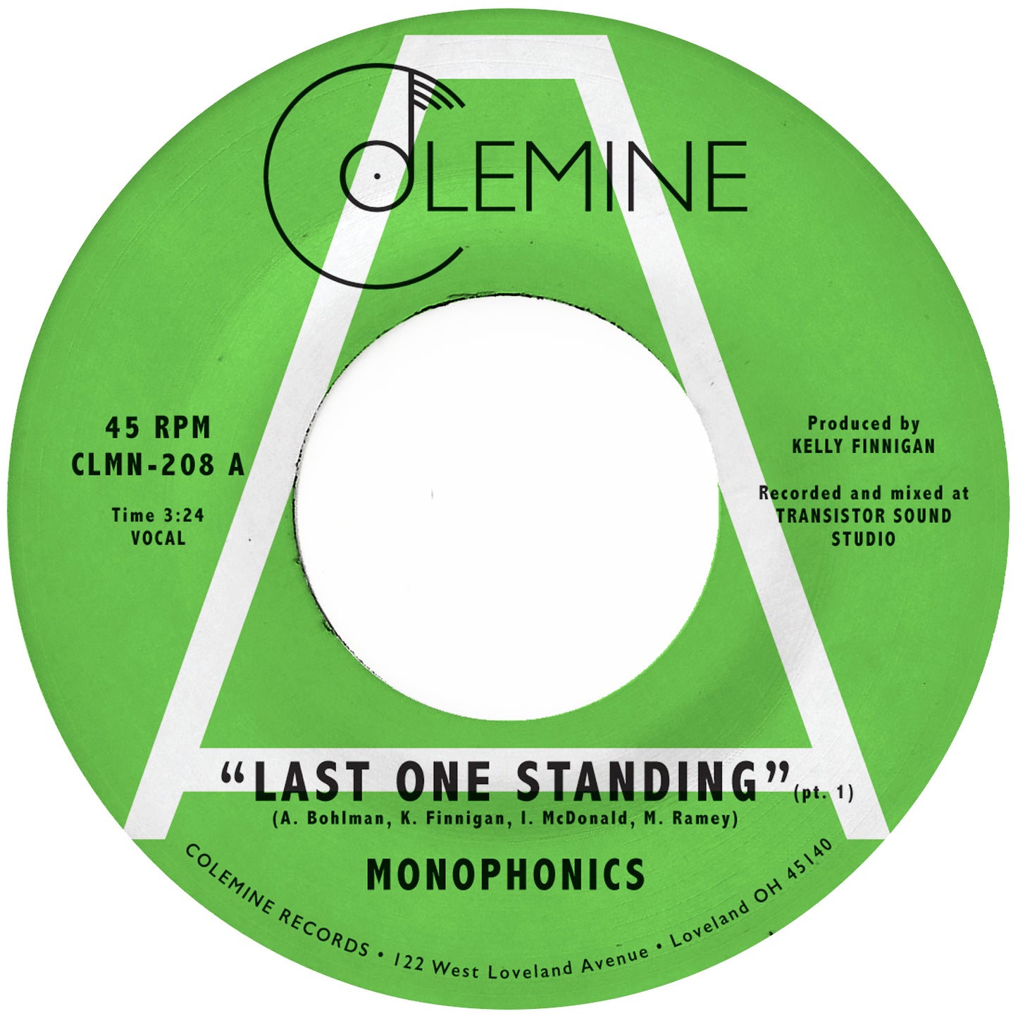 Monophonics – Last One Standing 7"