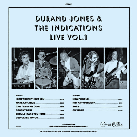 Durand Jones & The Indications – Live Vol. 1